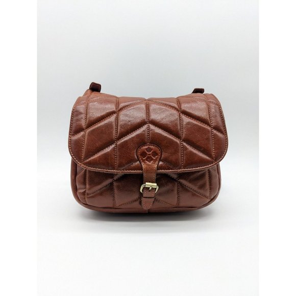 PATRICIA NASH London quilted leather vintage saddle crossbody bag -(USED) - Picture 8 of 15